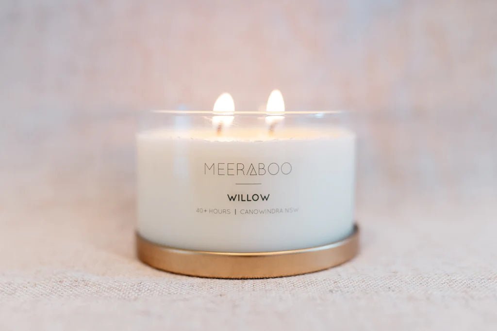 'Willow' Hand Poured Luxury Soy Candle - Honest Paper - 20156