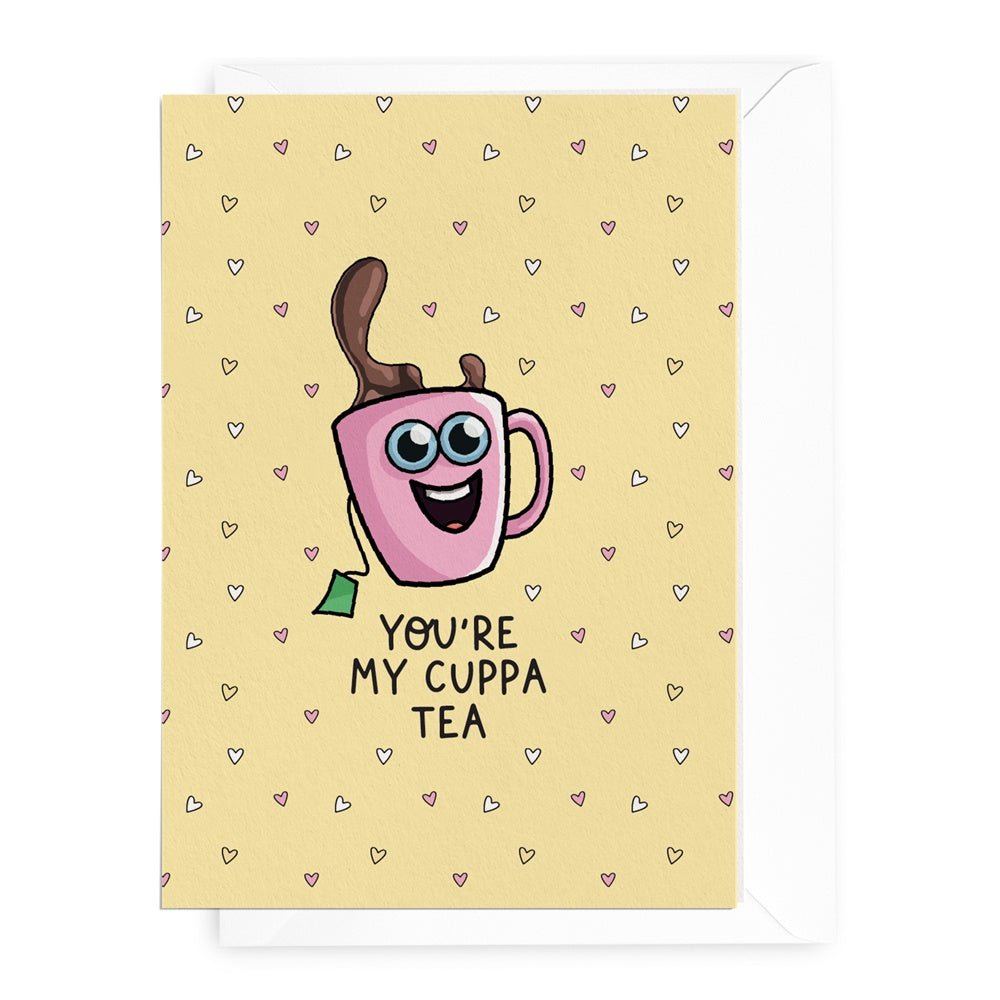 'You're My Cuppa Tea' Greeting Card - Honest Paper - 30780